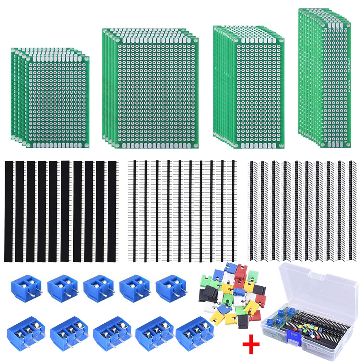 100 Pcs PCB Board Kit Includin
